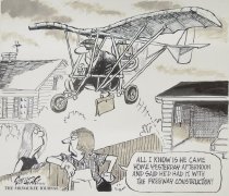 All I know is he came home yesterday afternoon...